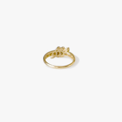 The Knot Chunky Ring in Solid Gold