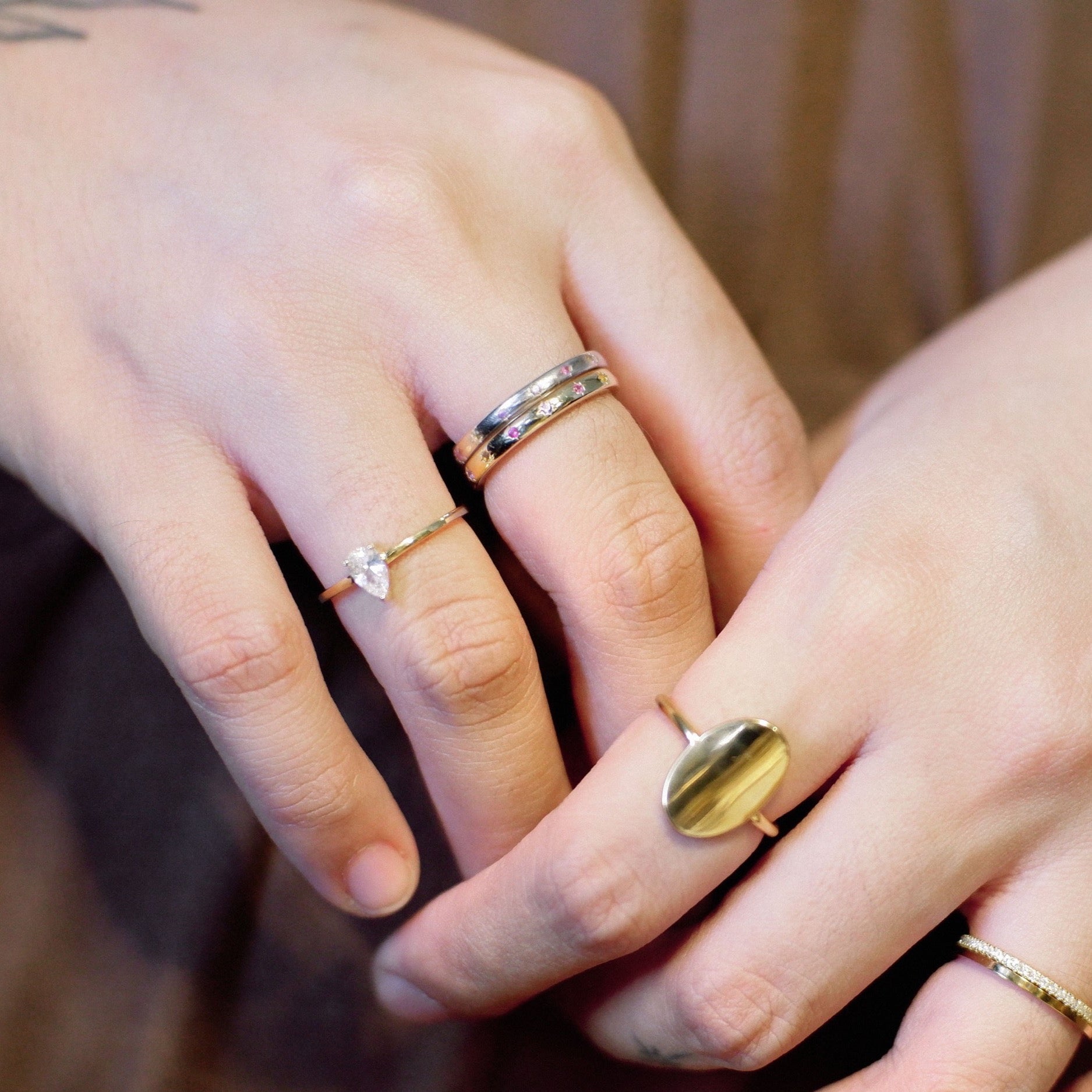 The Color Play Stellar Ring in Size 6 | Gift Shop