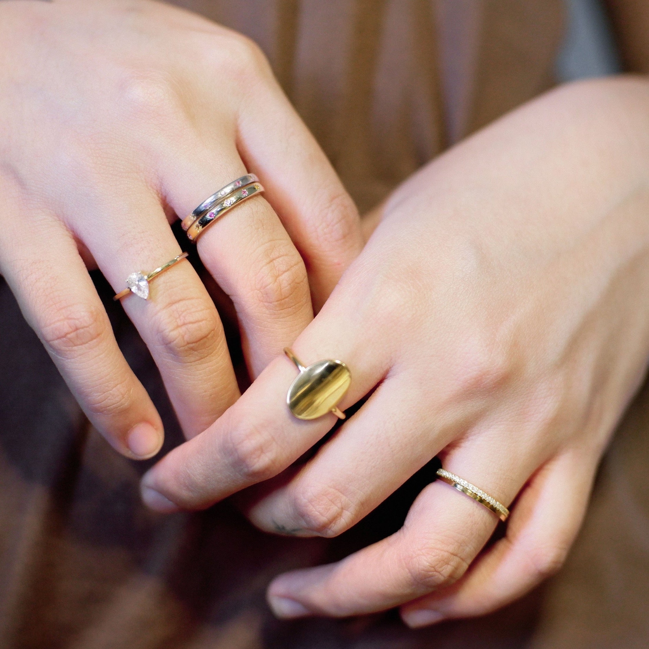 The Elena Yellow Topaz Ring in Size 7 | Gift Shop