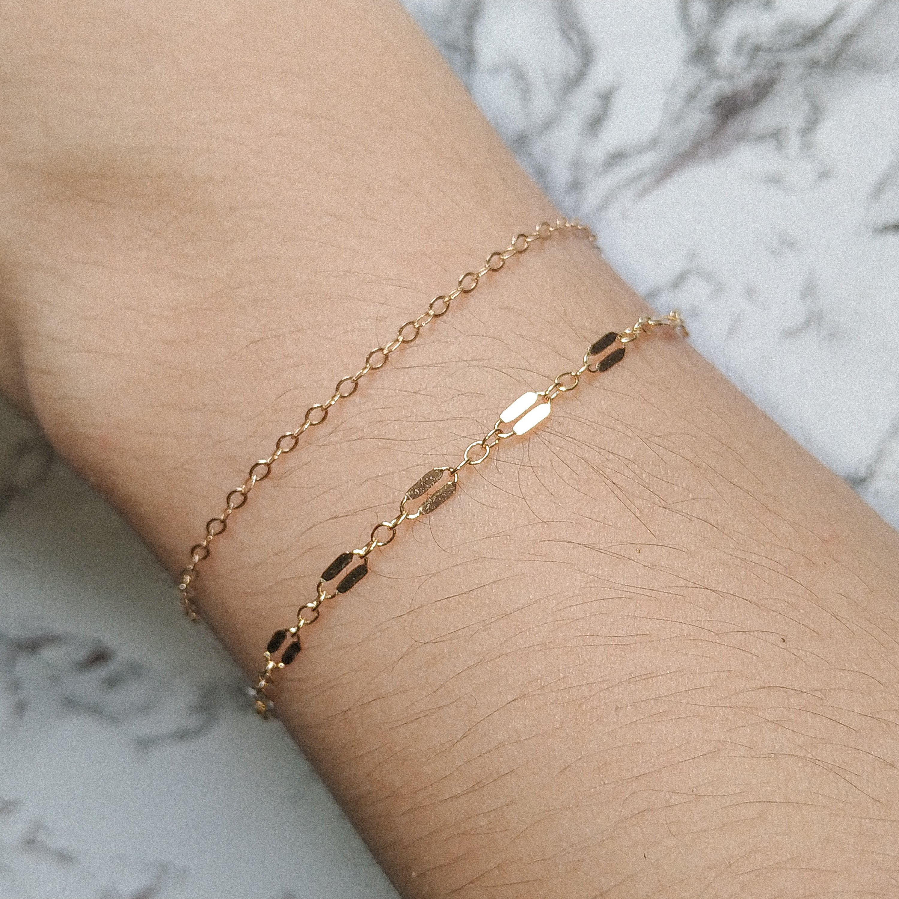 The Barely There Ultra Fine Bracelet & Anklet