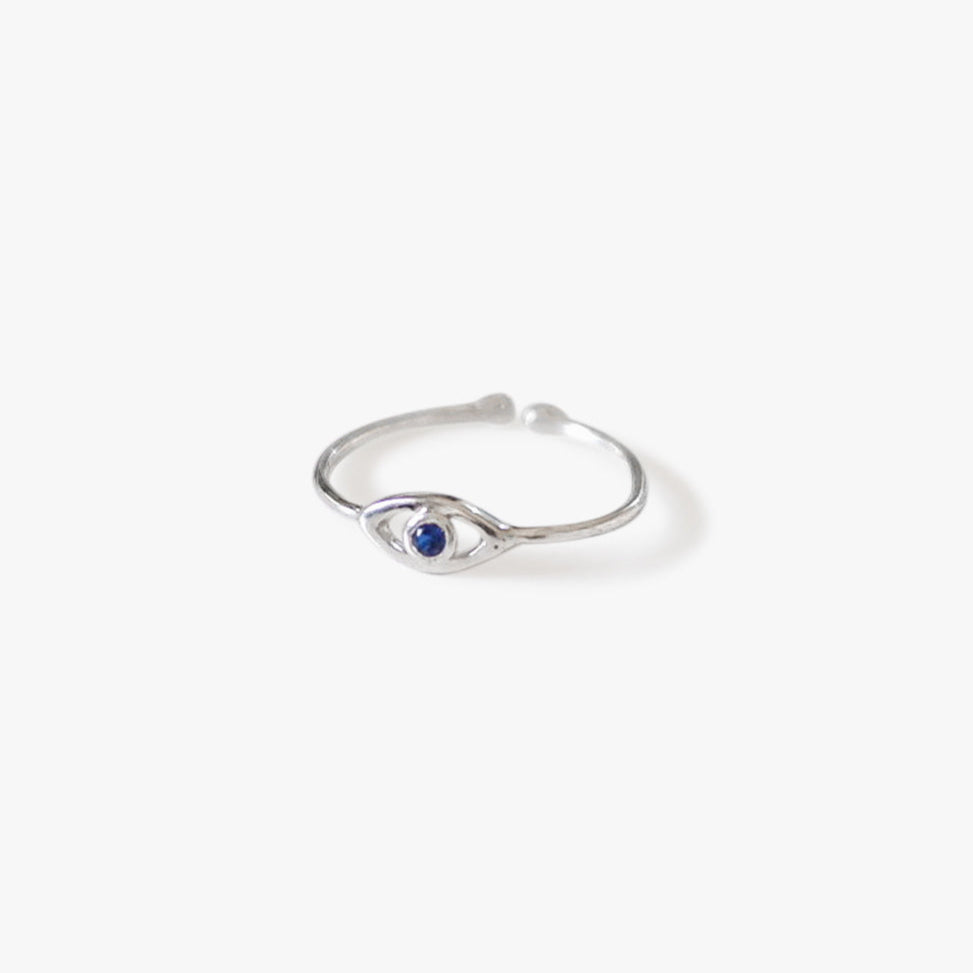 The Any-size Evil Eye Pinky Ring