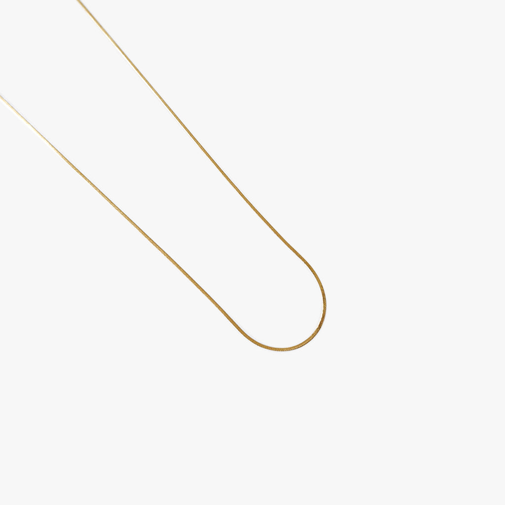The Mini Harper Necklace in Solid Gold