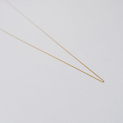 The Second Skin Necklace in Solid Gold