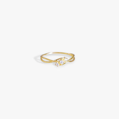 The Infinite Ring in Solid Gold