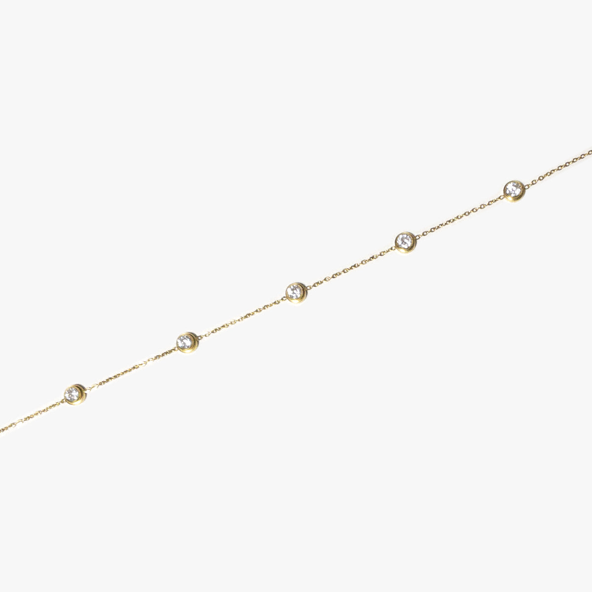 The Solitaire Station Bracelet and Anklet