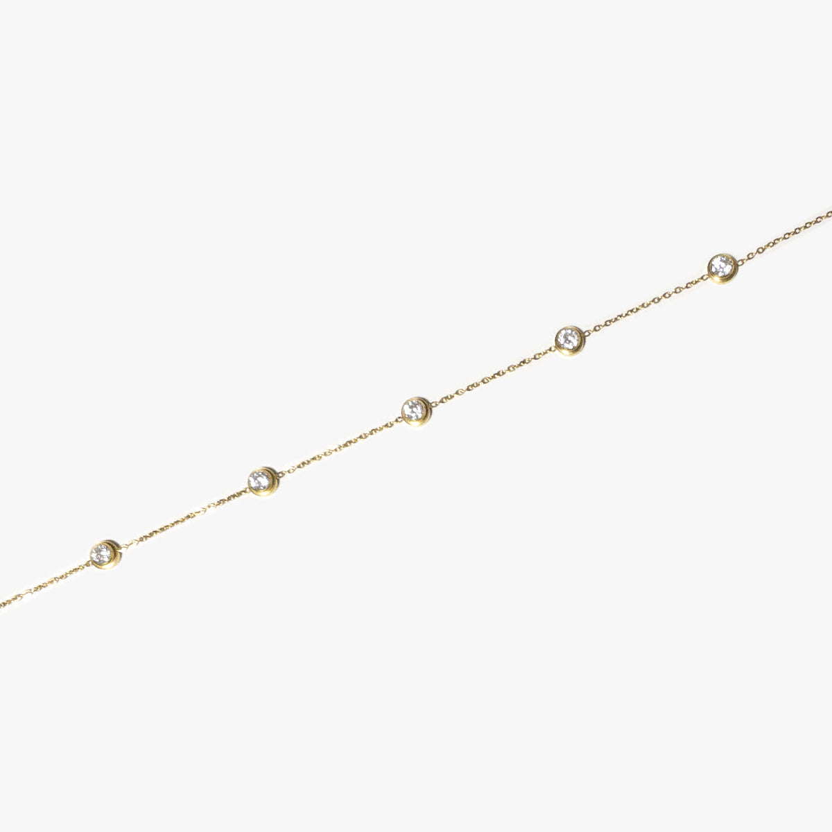 The Solitaire Station Bracelet and Anklet