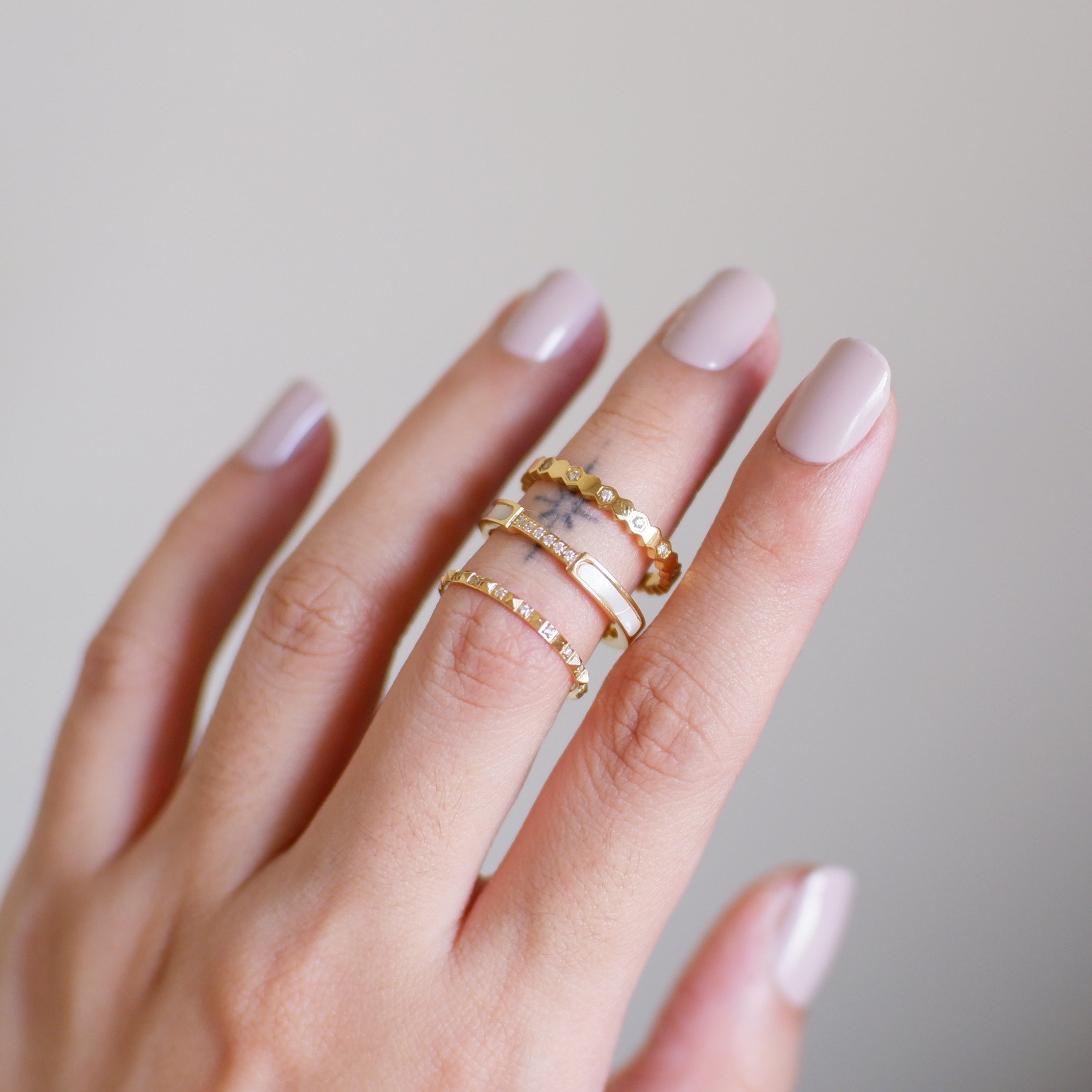 The Pave Edgy Ring