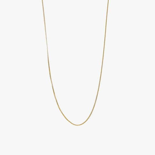 The Statement Stacker Necklace in Solid Gold