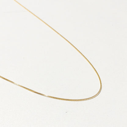 The Statement Stacker Necklace in Solid Gold