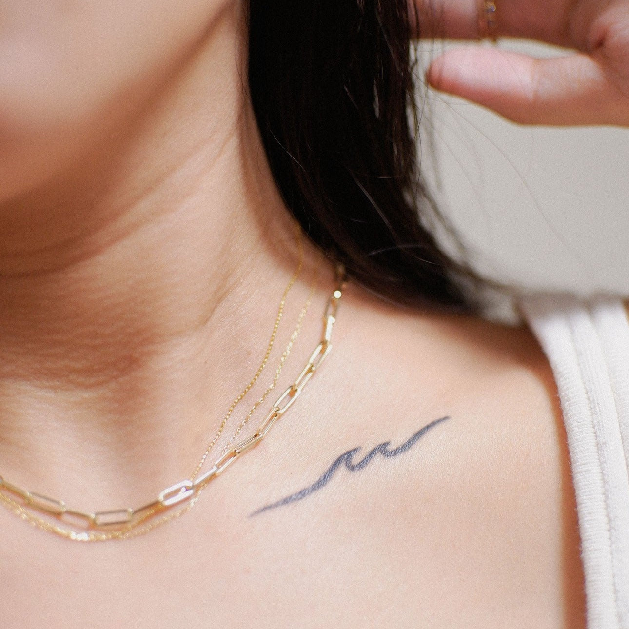 The Filly Statement Necklace in Solid Gold