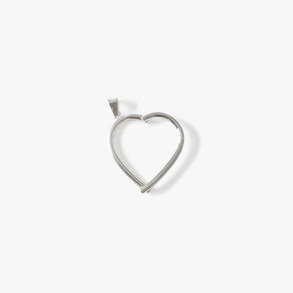 The Tat Heart Pendant in Solid Gold