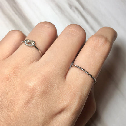 The Modern Stack - Brenna Ring in Solid Gold