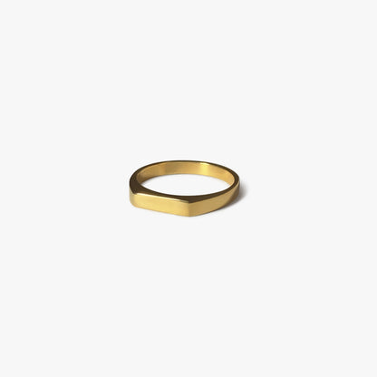 The Minimal Flat Signet Ring
