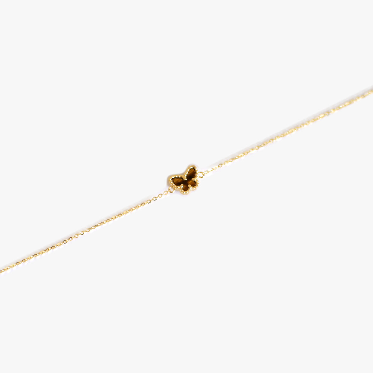 The Rare Mini Butterfly Bracelet in Solid Gold