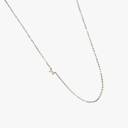 The Tiny Baguette Choker Necklace in Solid Gold