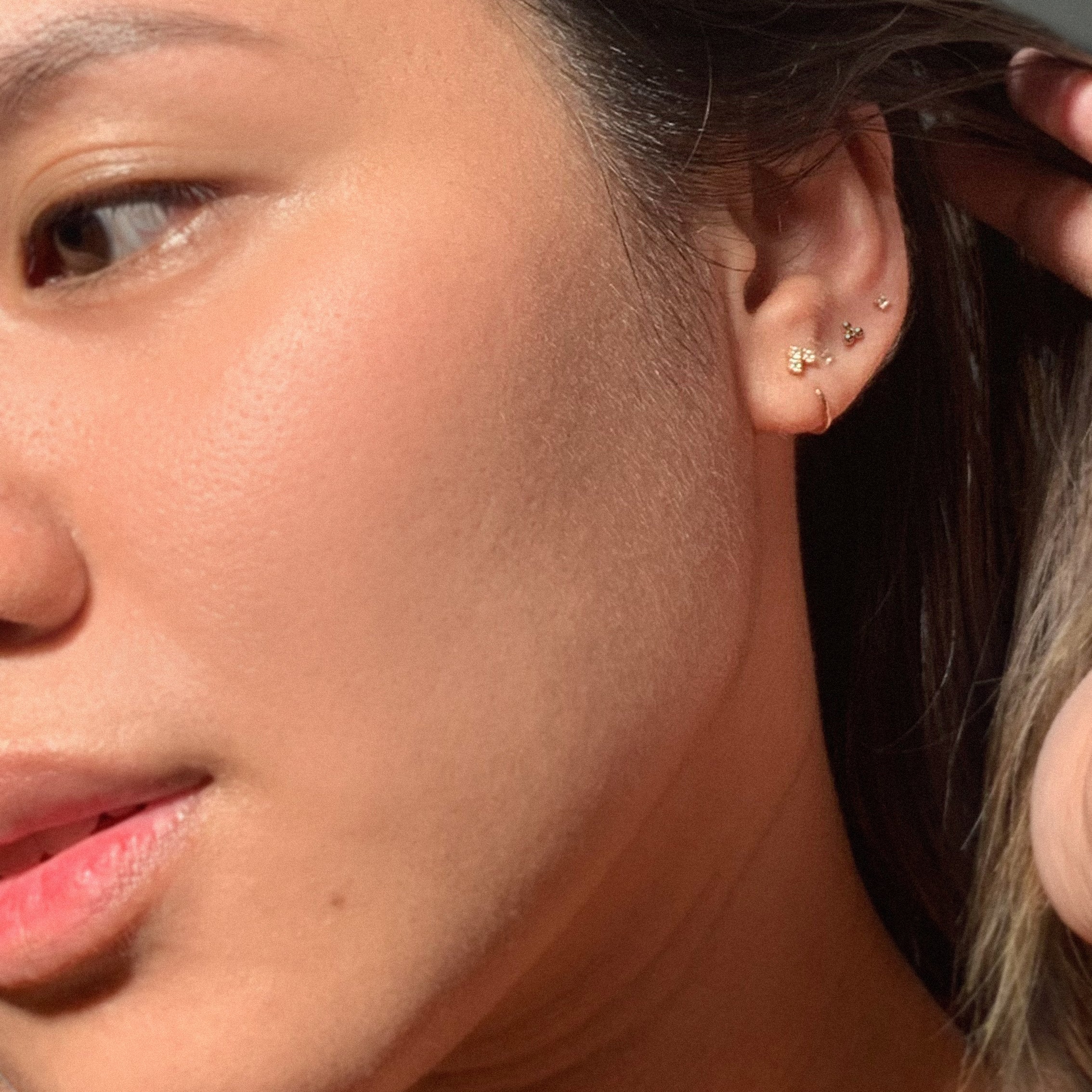 The Tiny Triad Screw Back Studs