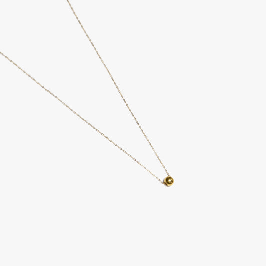 The Classic Ball Necklace in Solid Gold