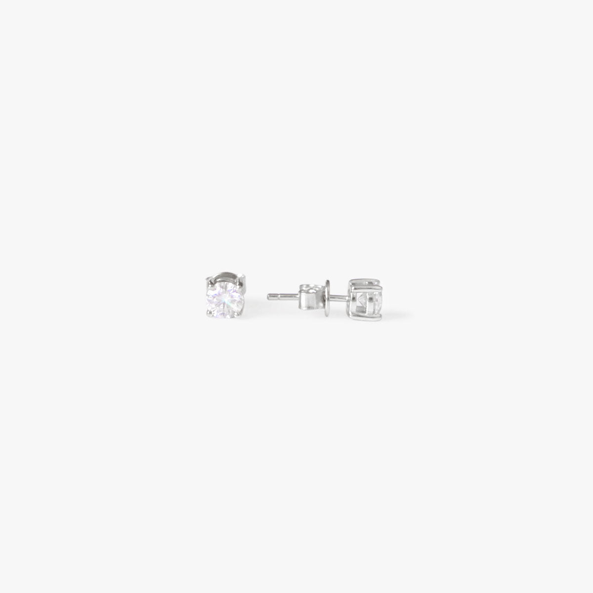 The Princess Moissanite Earring