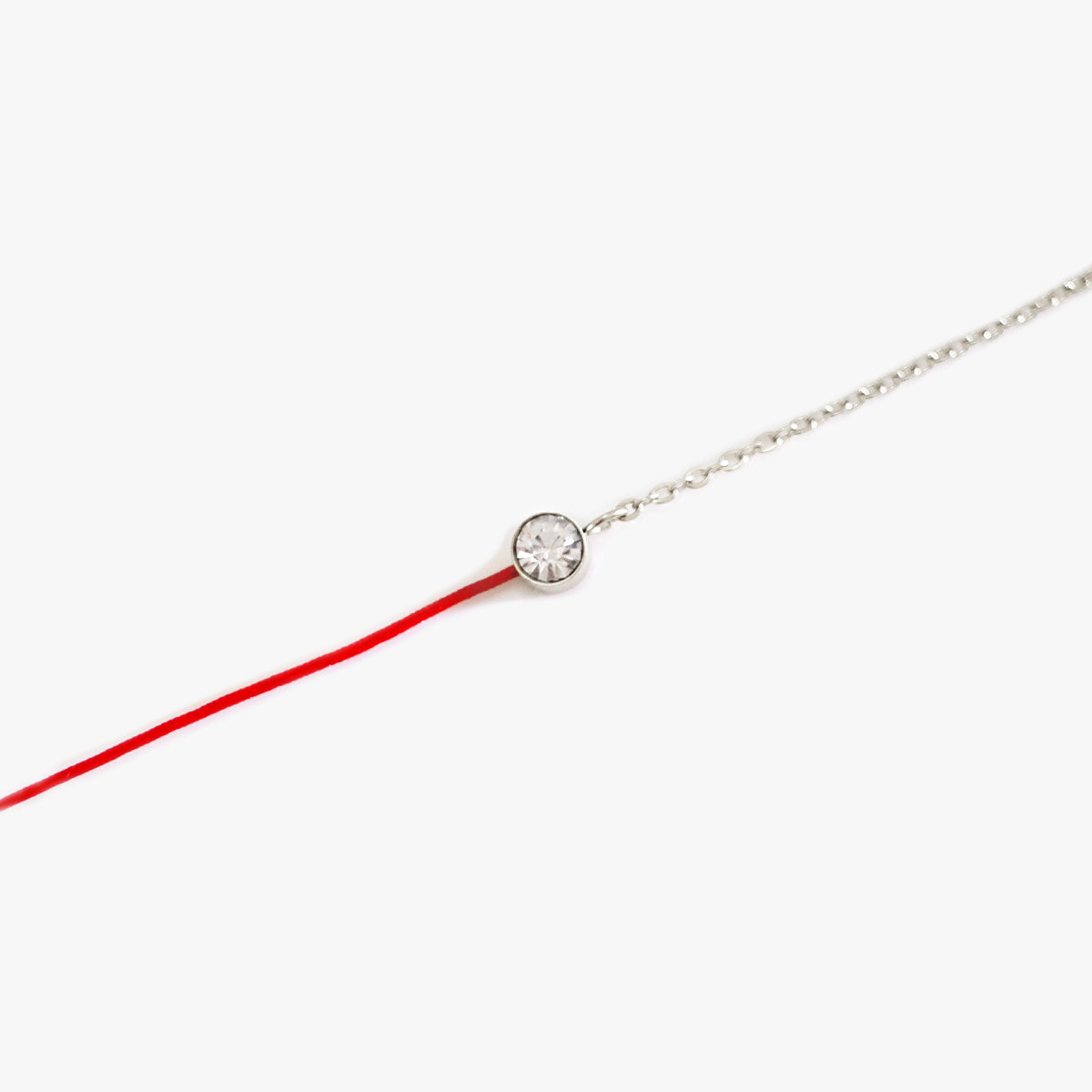 The Red Line Duo Bracelet and Anklet