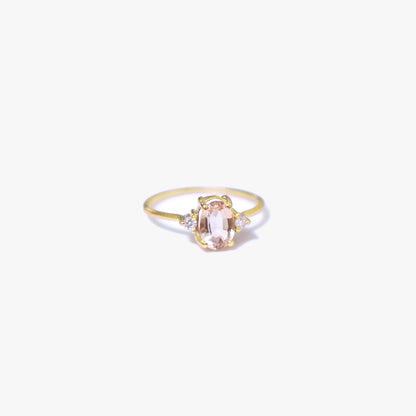 The Allure Diamond Ring in Solid Gold